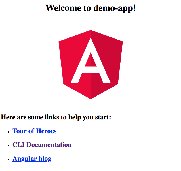 Introduction to the Angular CLI